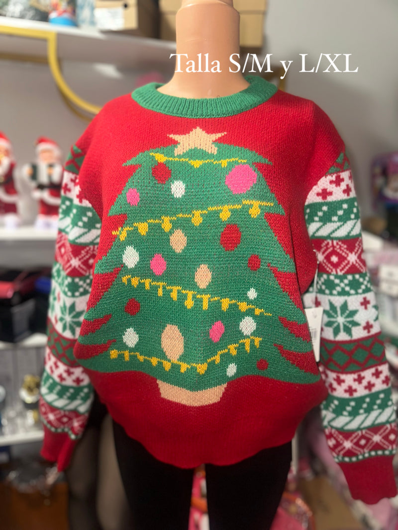 Big Christmas tree-sweater
