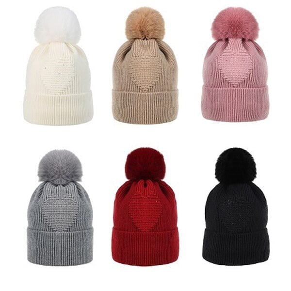 Heart beanie