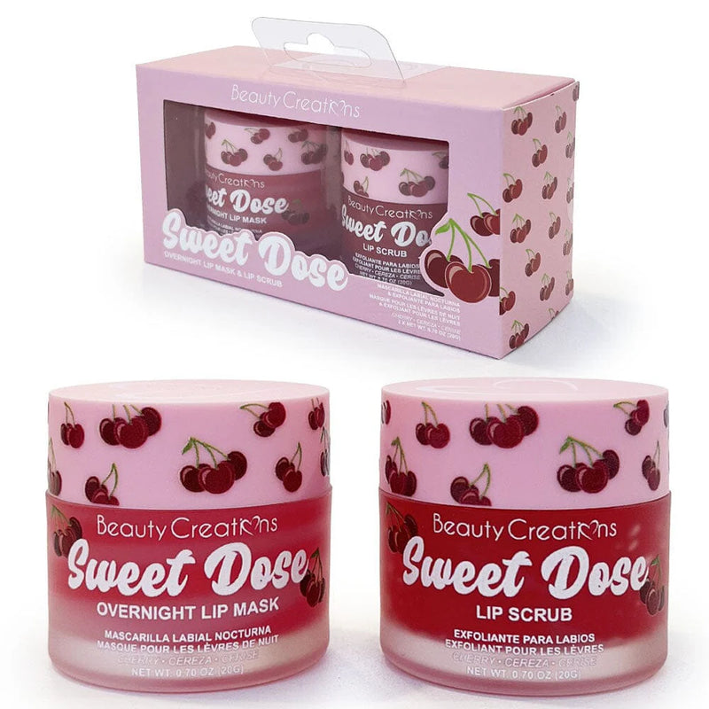 SWEET DOSE OVERNIGHT LIP MASK & LIP SCRUB - CHERRY (1 UNIT)