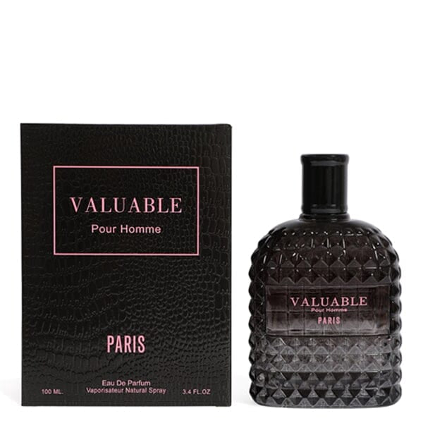 VALUABLE POUR HOMME PARIS SPRAY COLOGNE EAU DE PARFUM FOR MEN - 100ML